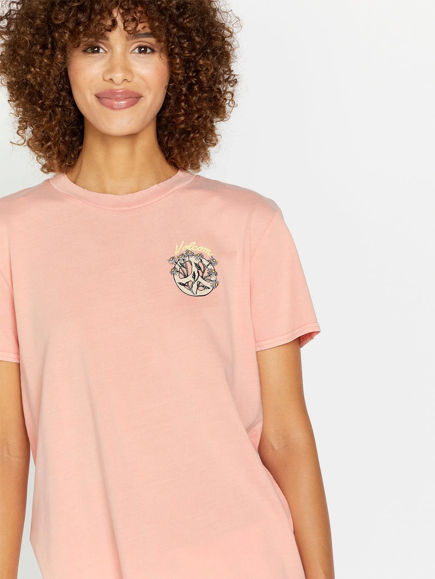 Lock It Up Tee - Reef Pink sold by Volcom product image thumbnail 3