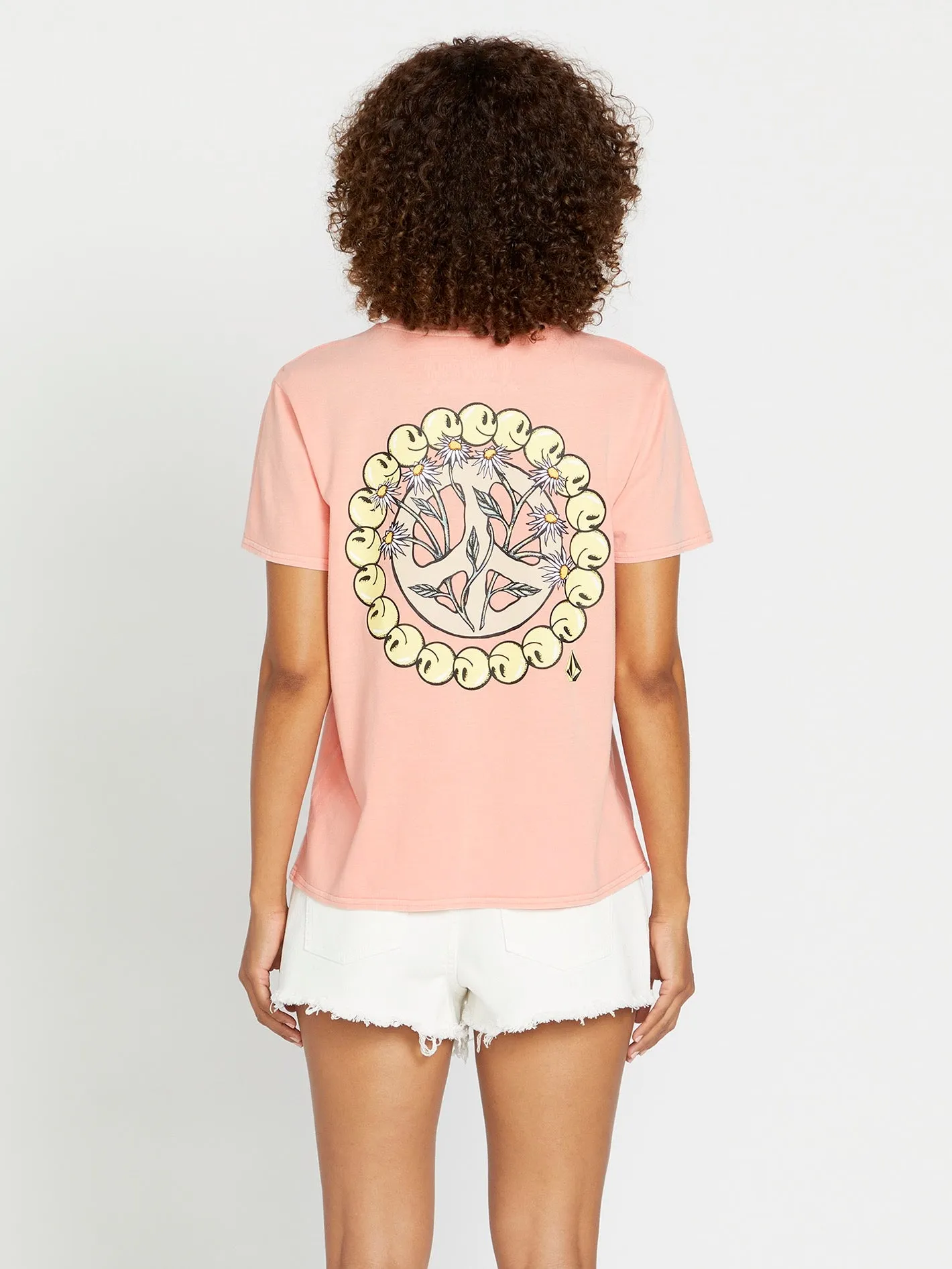 Lock It Up Tee - Reef Pink sold by Volcom product image thumbnail 2