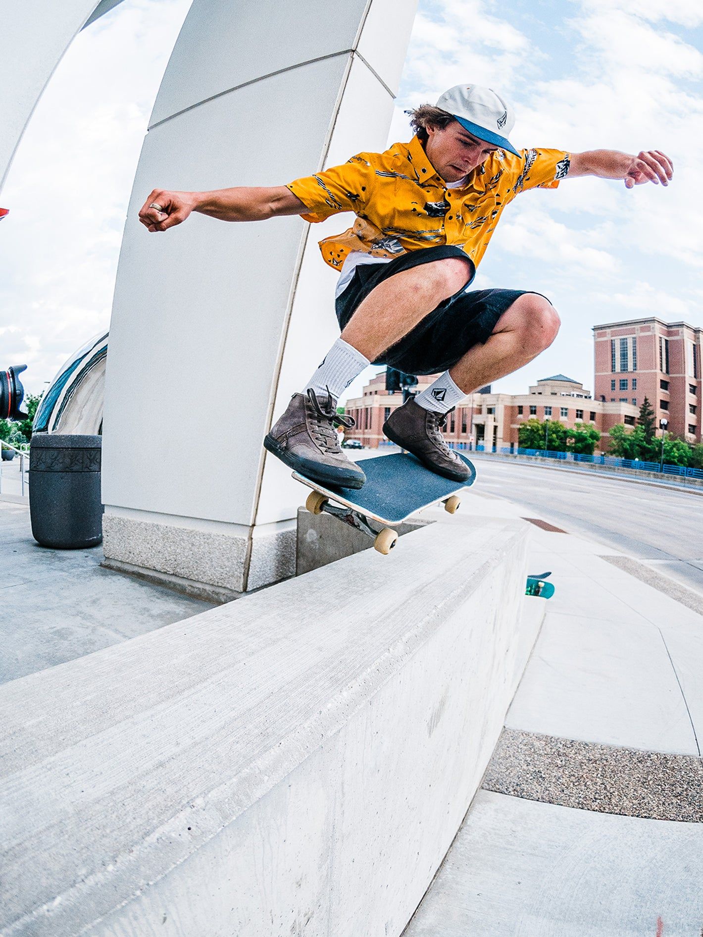 Skate Vitals Short Sleeve Shirt - Sunburst sold by Volcom product image thumbnail 2