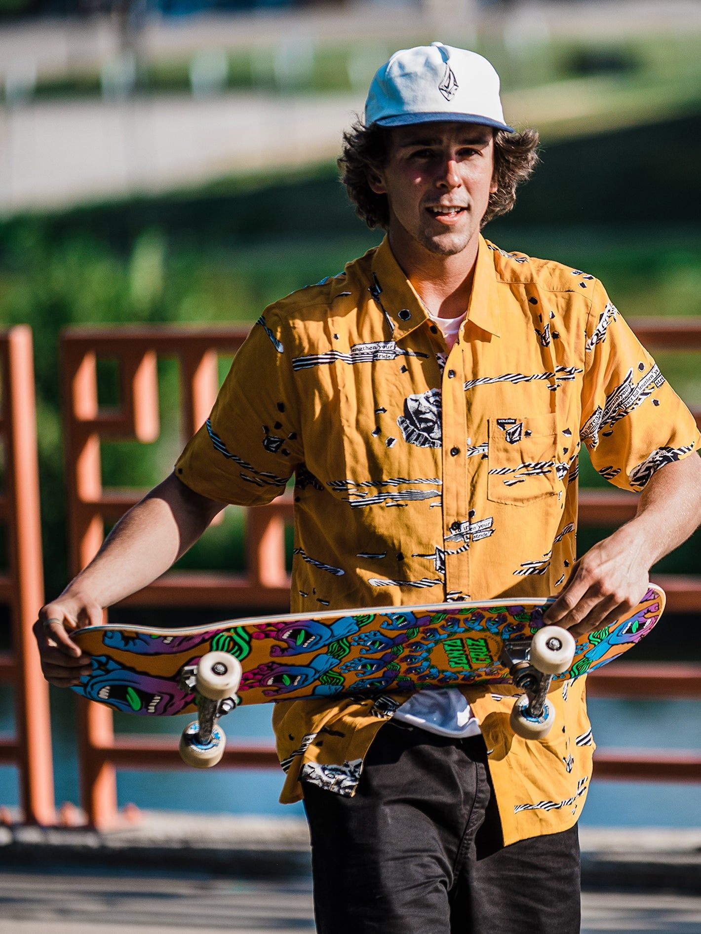 Skate Vitals Short Sleeve Shirt - Sunburst sold by Volcom product image thumbnail 3