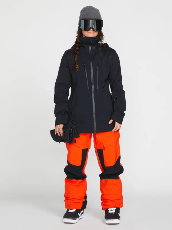 Womens Vs 3L Stretch Gore Jacket - Black (2022) sold by Volcom