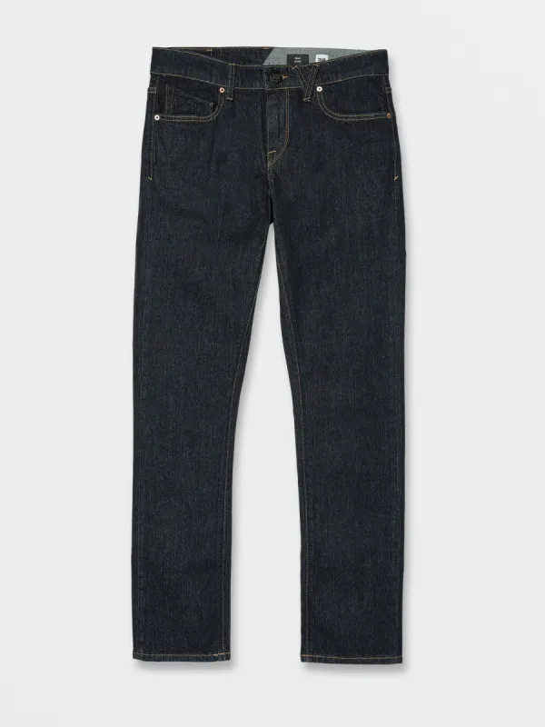 V 2x4 Skinny Modern Fit Jeans - Rinsed Black sold by Volcom