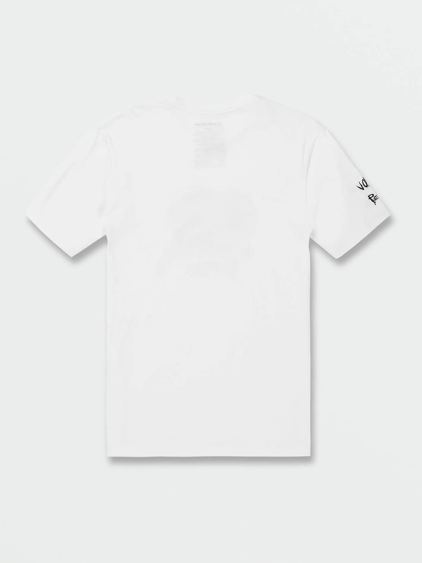 Volcom Entertainment Skullconuts Short Sleeve Tee - White sold by Volcom product image thumbnail 4