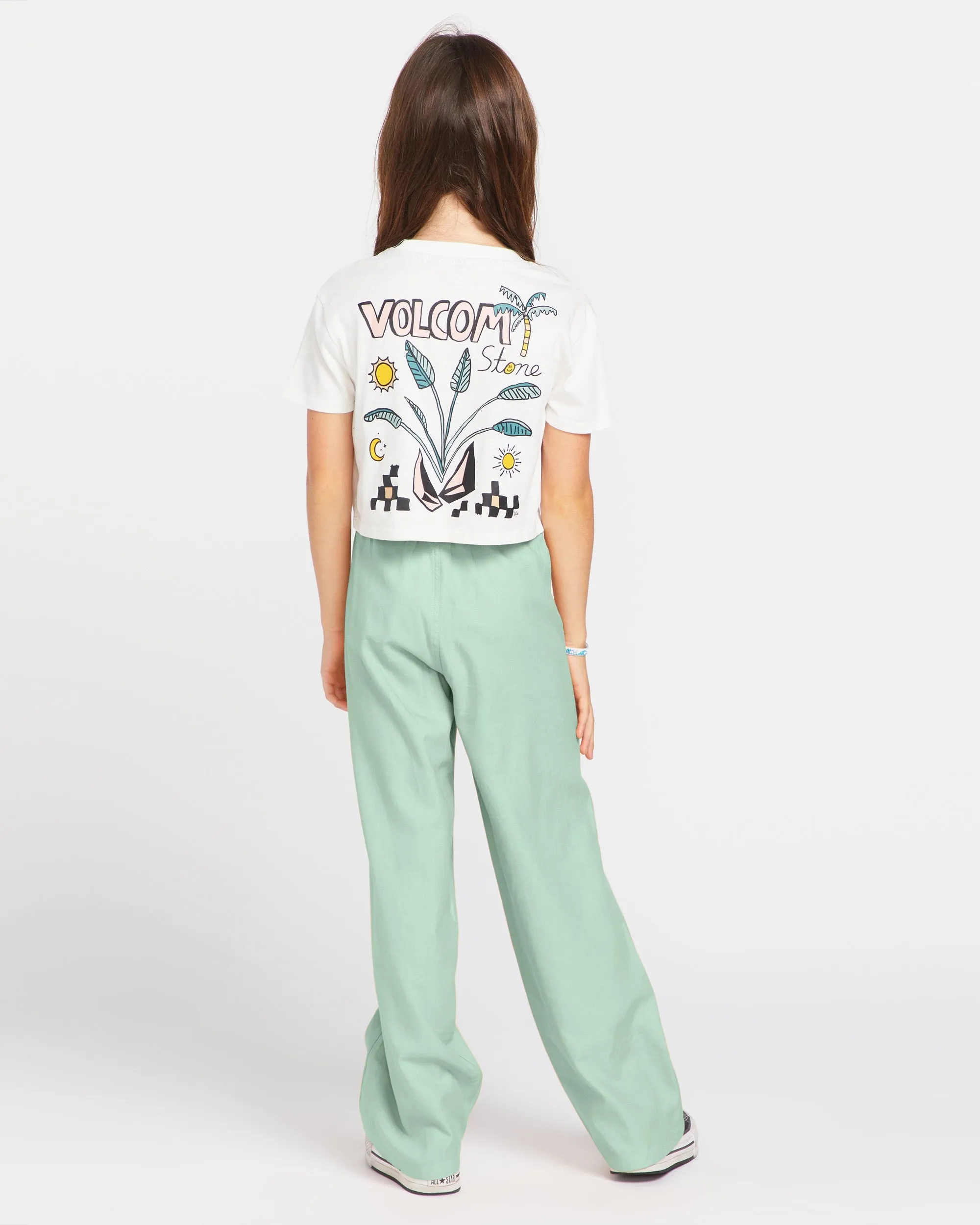 Little Girls Pkt Dial Short Sleeve Tee - Winter White sold by Volcom product image thumbnail 4