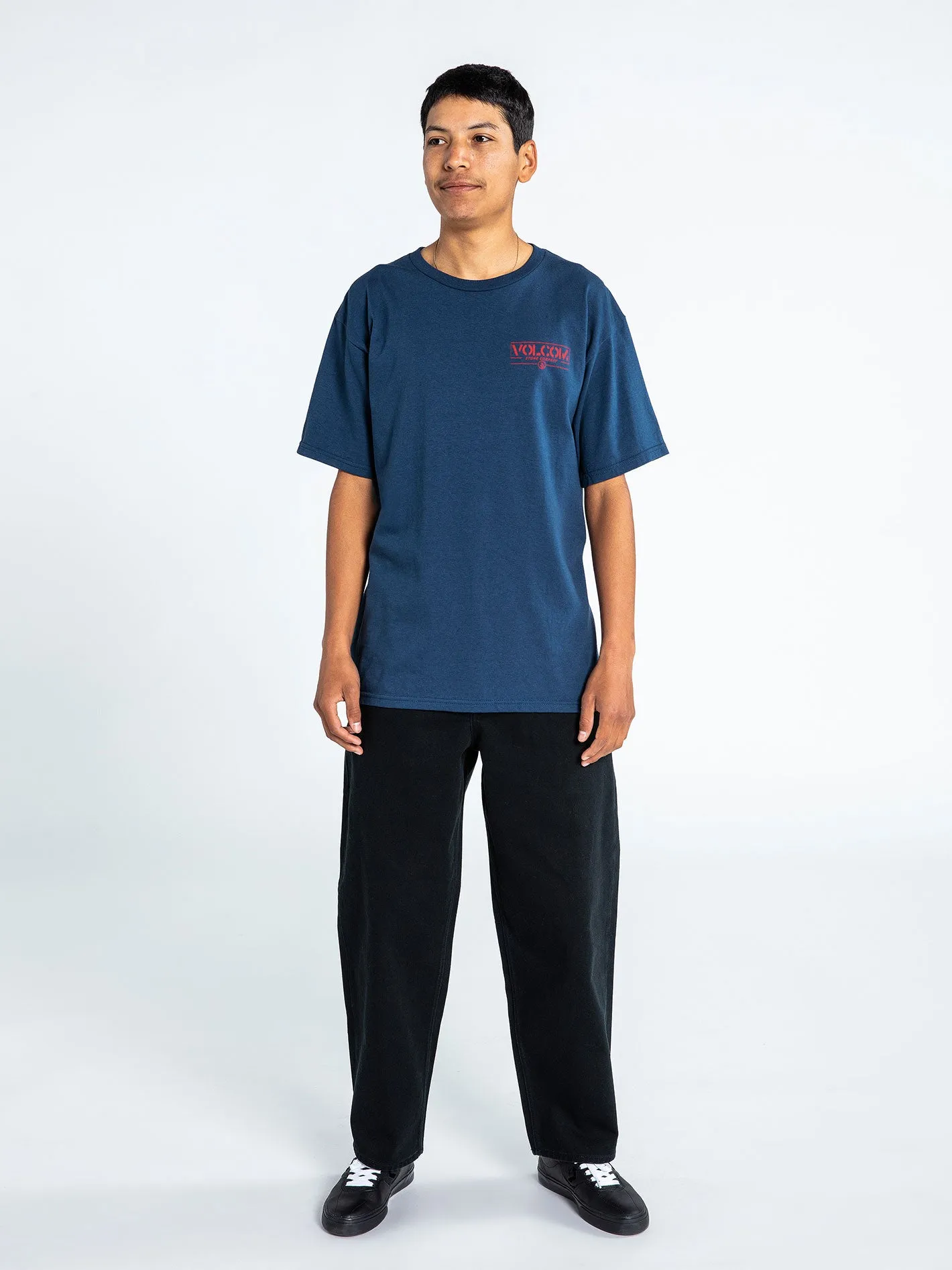 Repeater Short Sleeve Tee - Patrol Blue sold by Volcom product image thumbnail 4
