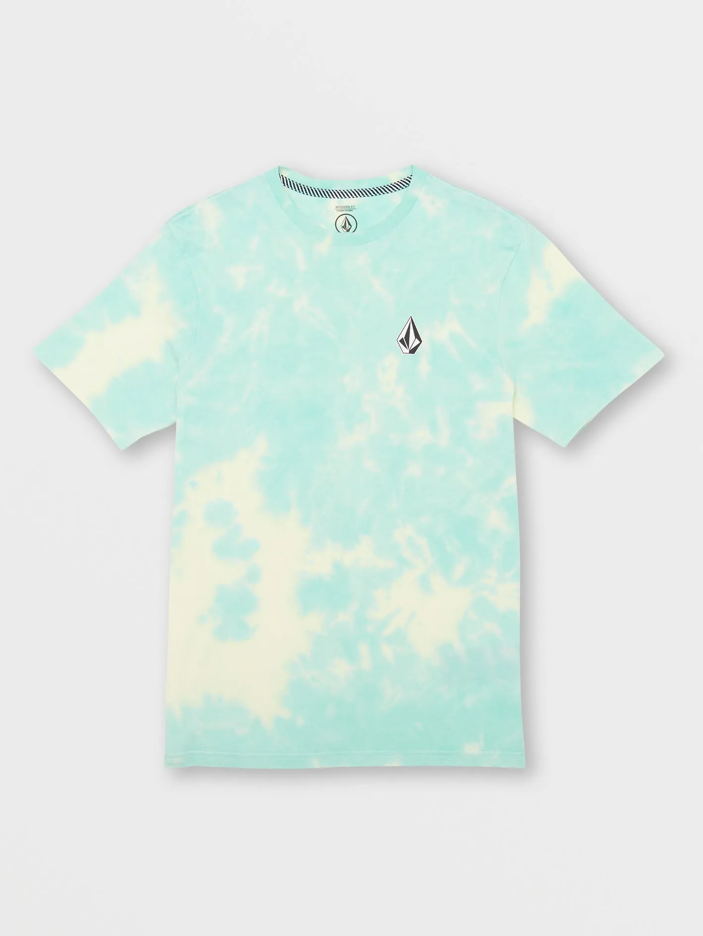 Iconic Stone Dye Short Sleeve Tee - Ice sold by Volcom