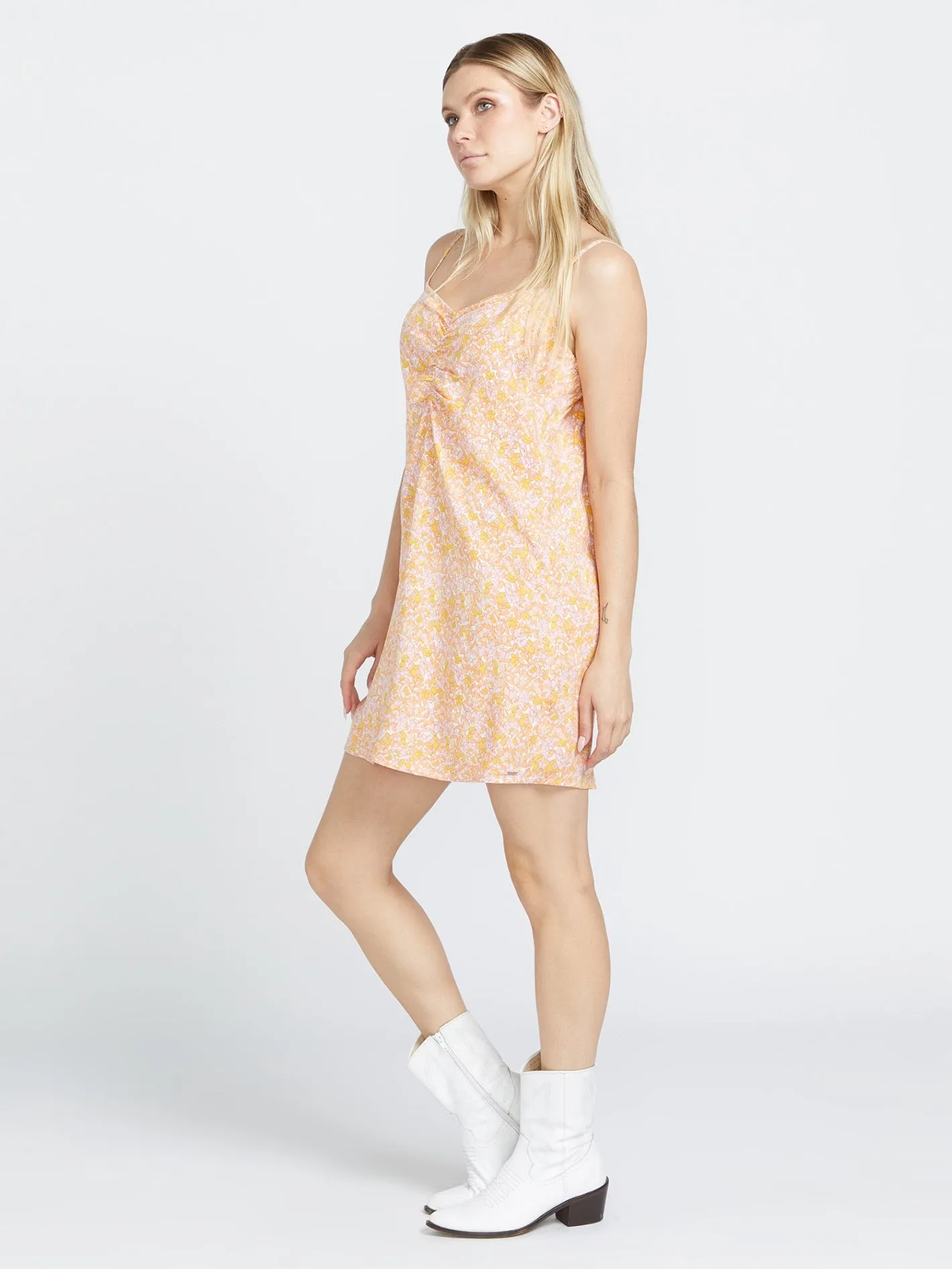 Coco Ho Mini Dress - Grapefruit sold by Volcom product image thumbnail 4
