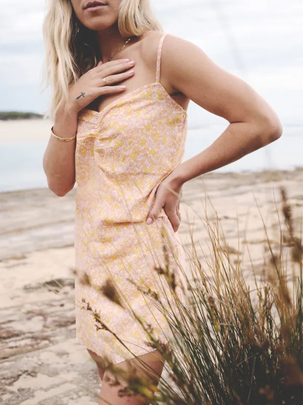 Coco Ho Mini Dress - Grapefruit sold by Volcom