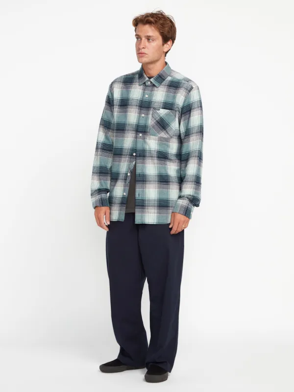 Glenstone Long Sleeve Shirt - Navy sold by Volcom