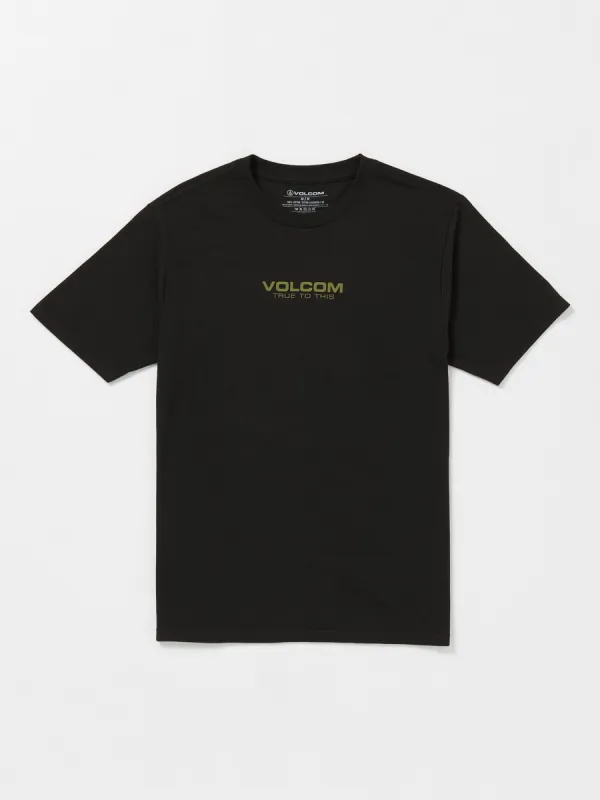 Neweuro Short Sleeve Tee - New Black sold by Volcom