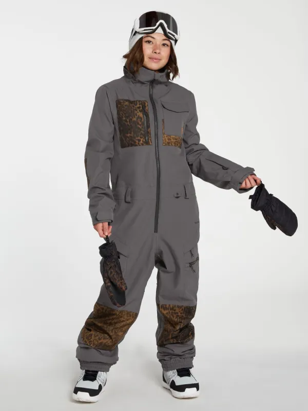 Womens Romy Snow Suit - Dark Grey (2022) sold by Volcom