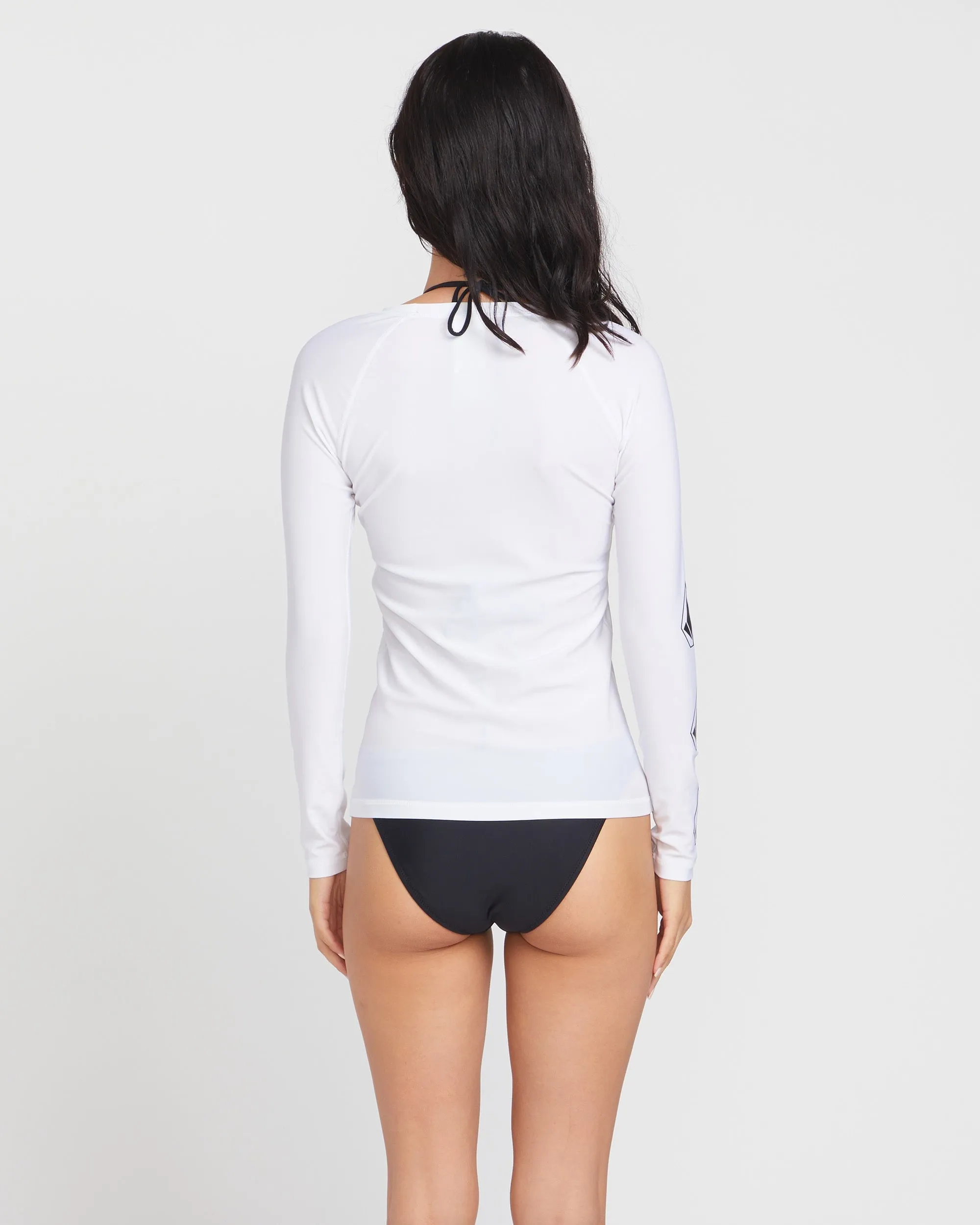 Simply Core Long Sleeve Rashguard - White sold by Volcom product image thumbnail 2
