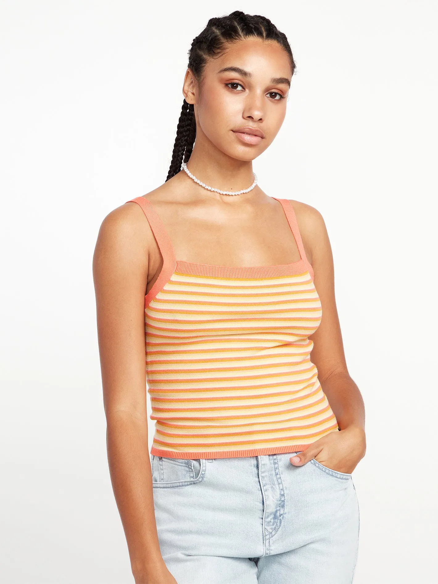 Stripe Is Sweater Tank - Multi sold by Volcom product image thumbnail 4