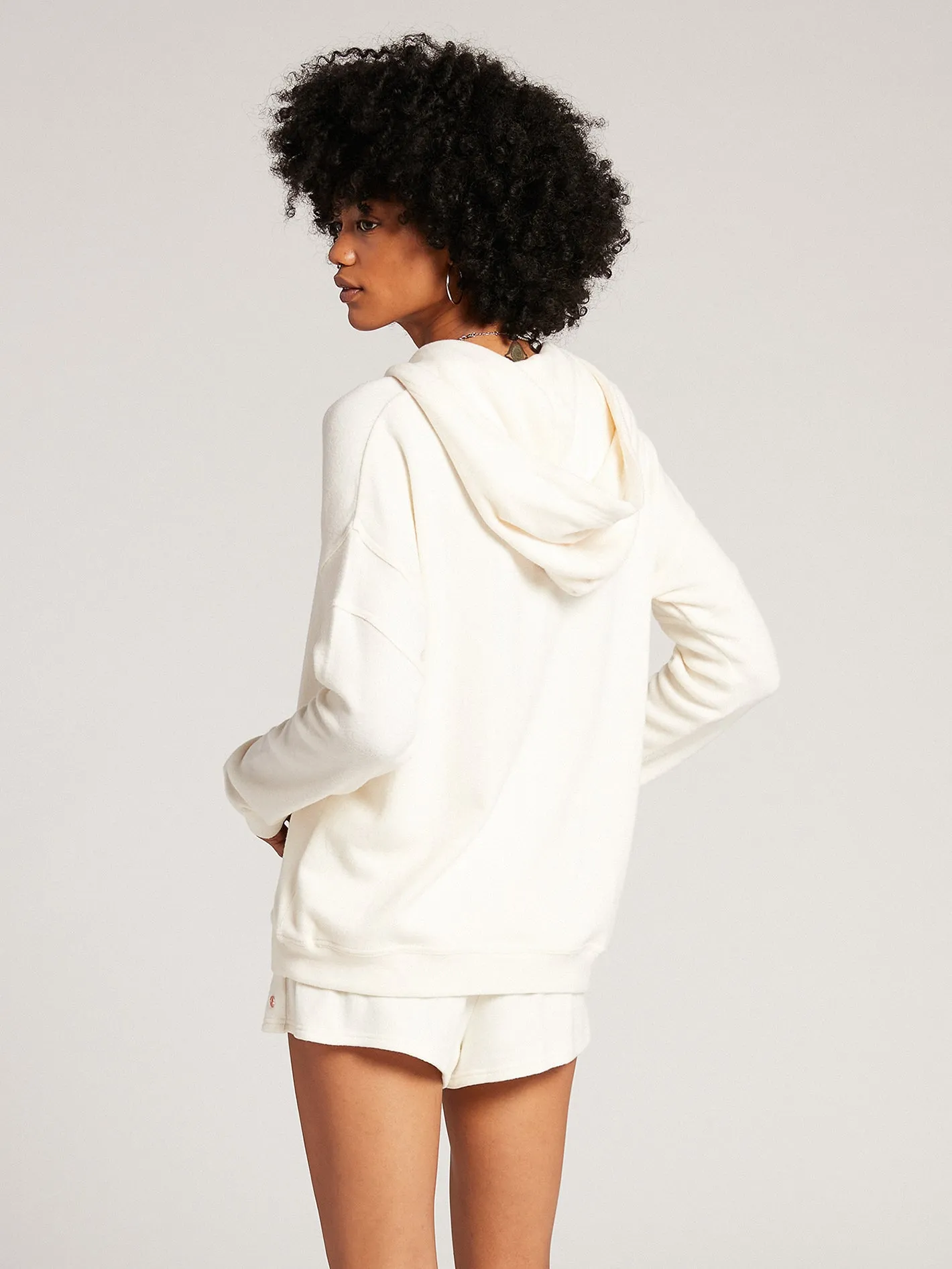 Lived In Lounge Zip Hoodie - Cloud sold by Volcom product image thumbnail 2