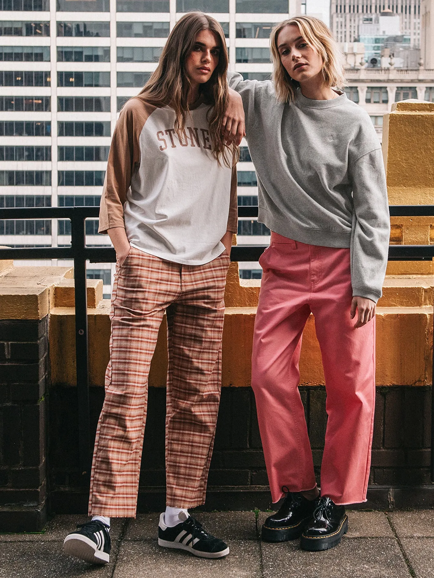 Stone Heart Up Crew Sweatshirt - Heather Grey sold by Volcom product image thumbnail 2