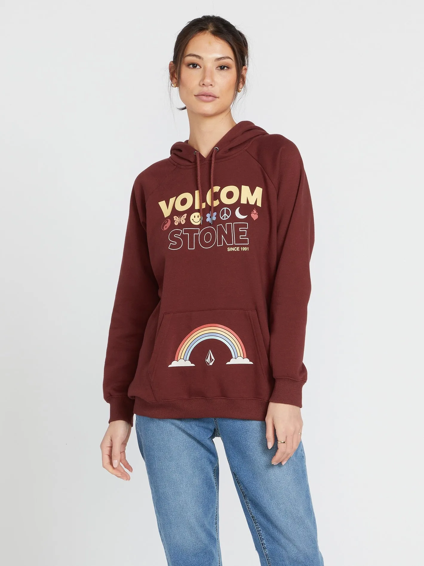 Truly Stoked Boyfriend Pullover - Cayenne sold by Volcom