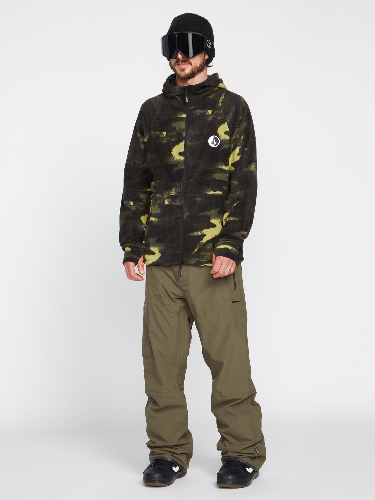 Mens L Gore-Tex Pants - Dark Teak sold by Volcom