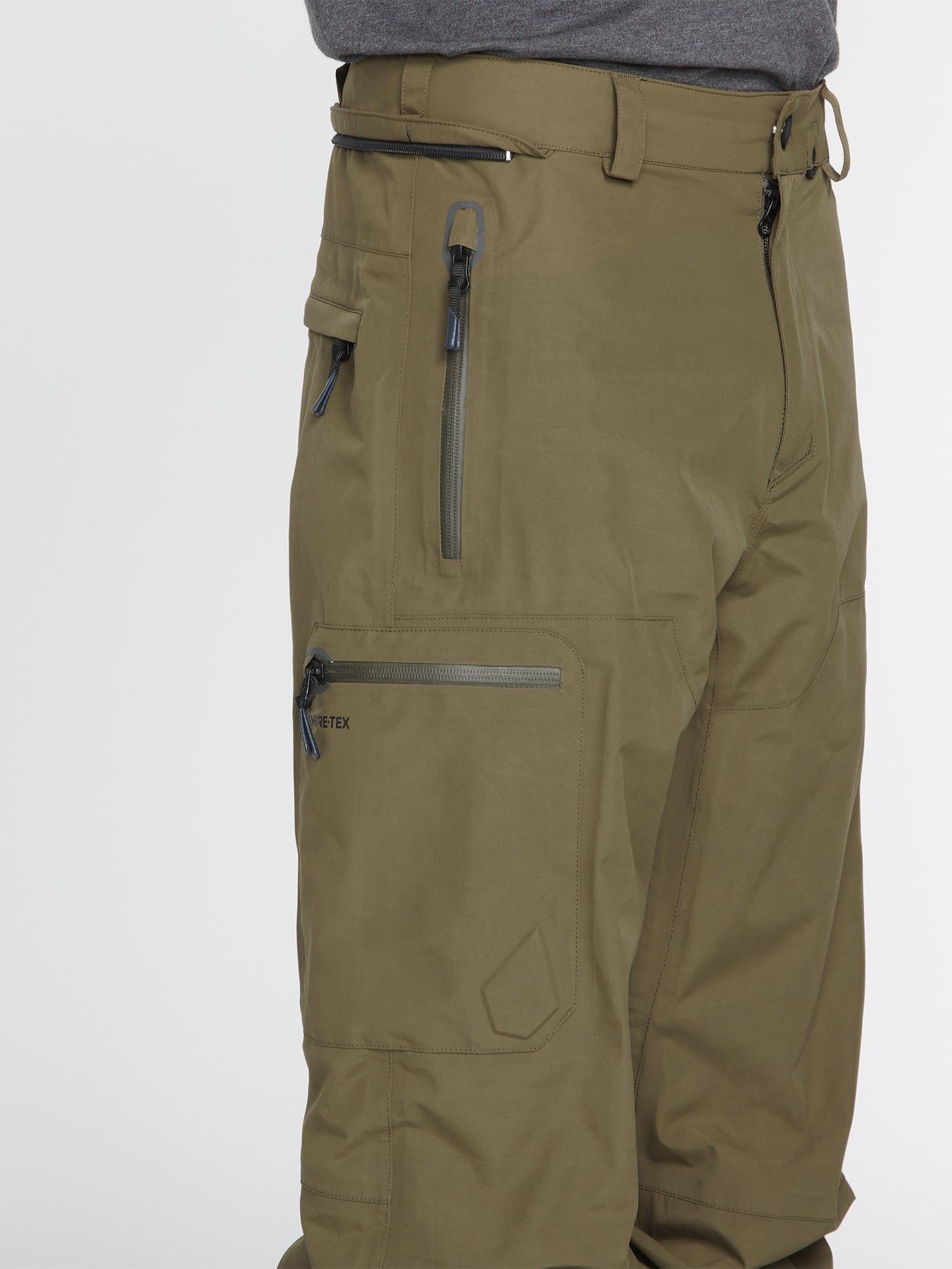 Mens L Gore-Tex Pants - Dark Teak sold by Volcom product image thumbnail 4