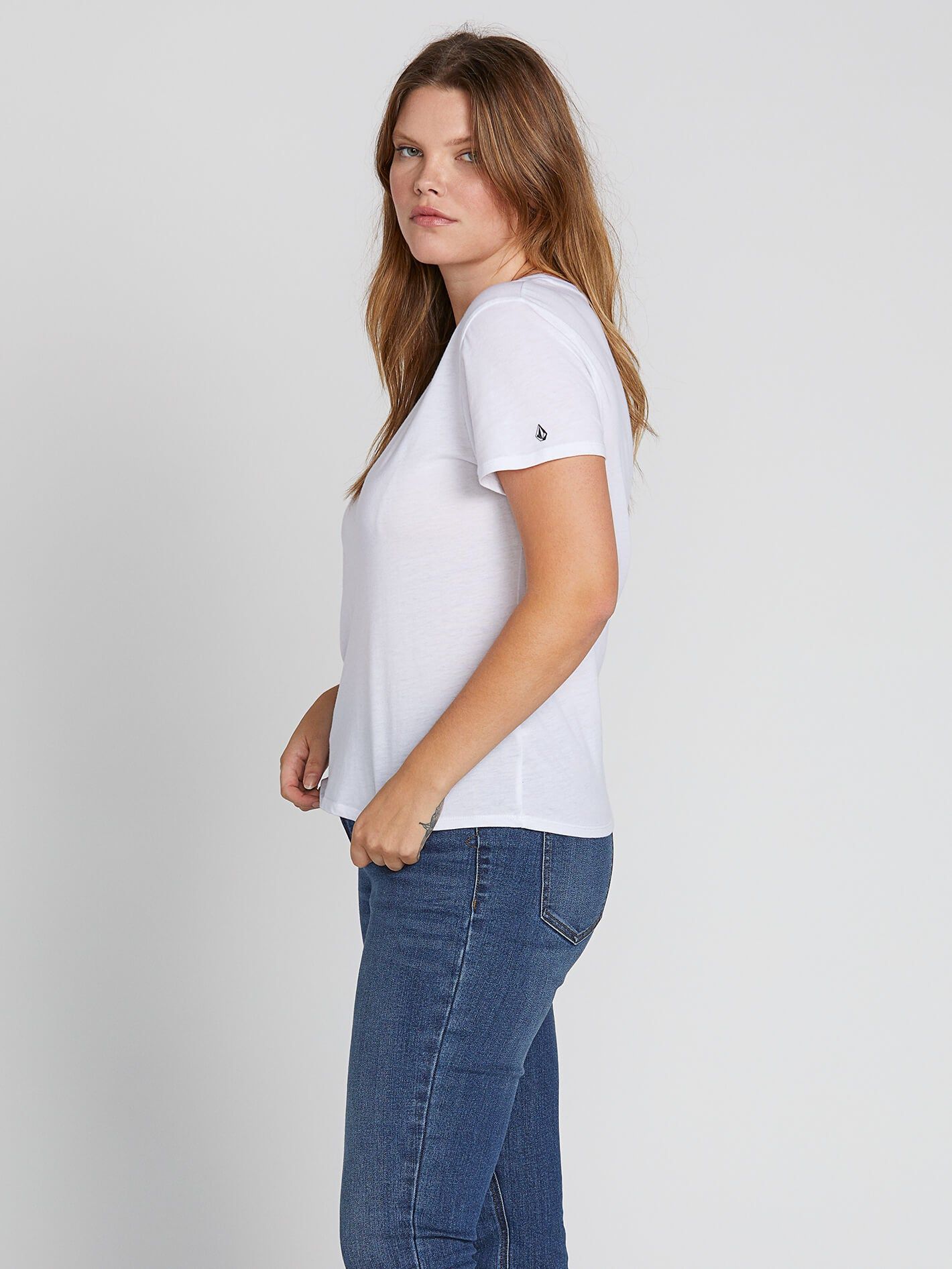 One Of Each Plus Size Tee - White sold by Volcom product image thumbnail 3