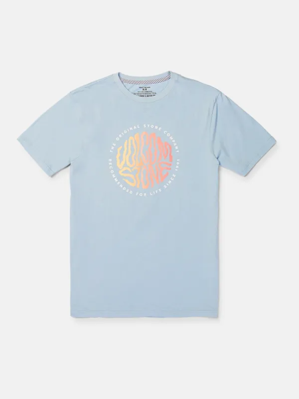 Twisted Up Short Sleeve Tee - Celestial Blue sold by Volcom