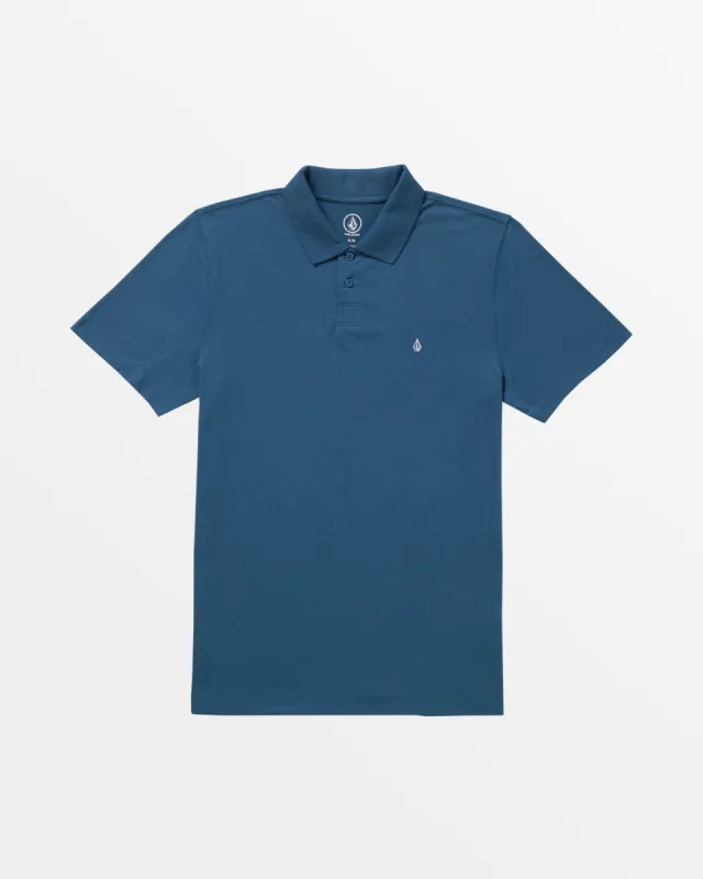 Middler Polo Shirt - Smokey Blue sold by Volcom