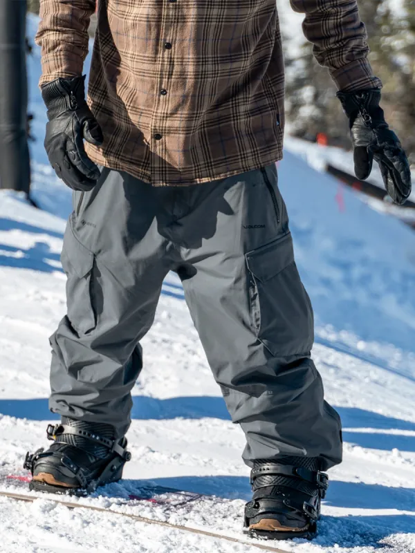 Mens Stone Stretch Gore-Tex Pants - Dark Grey sold by Volcom