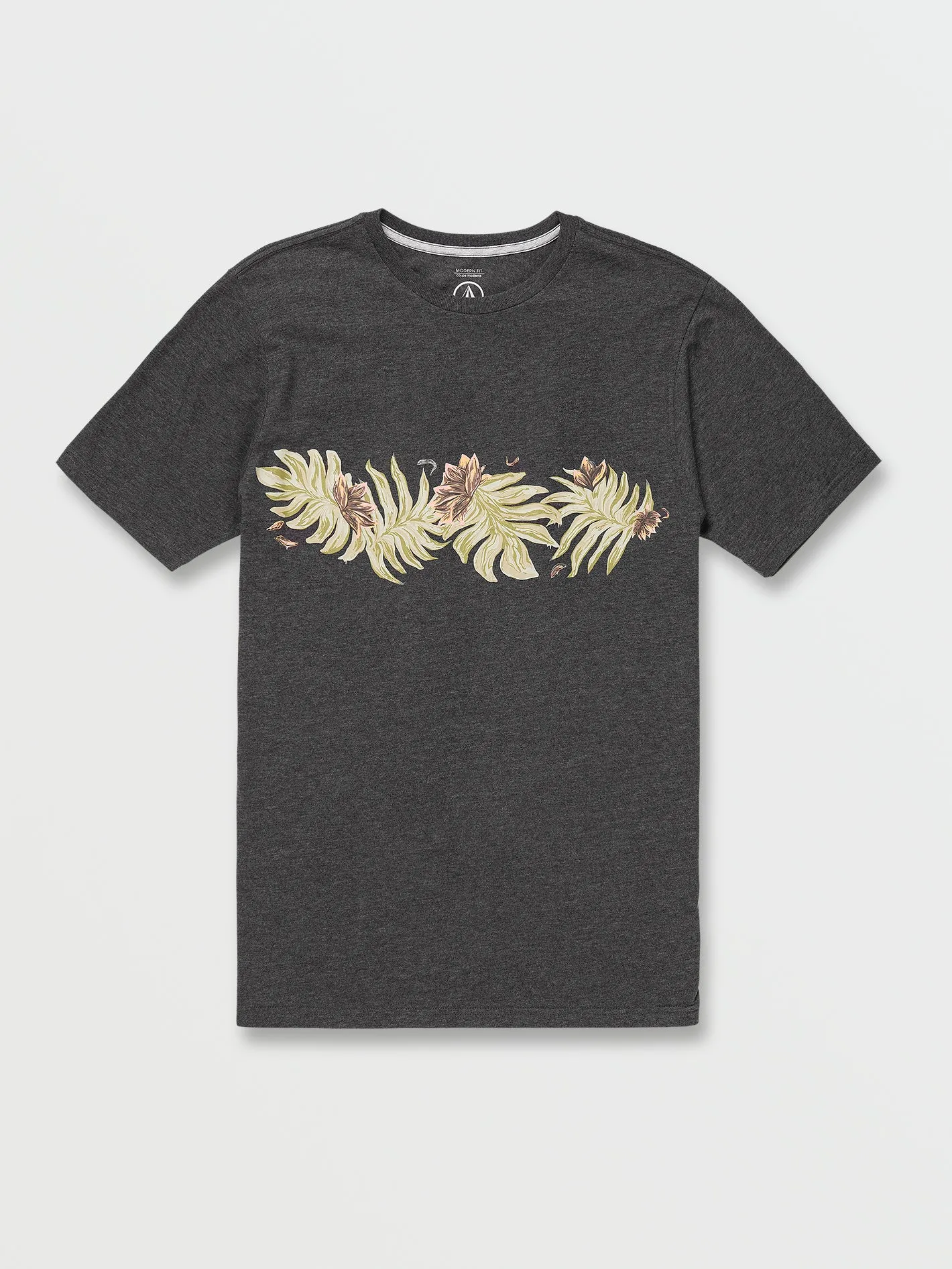 Marble Floral Short Sleeve Tee - Dark Black Heather sold by Volcom product image thumbnail 3