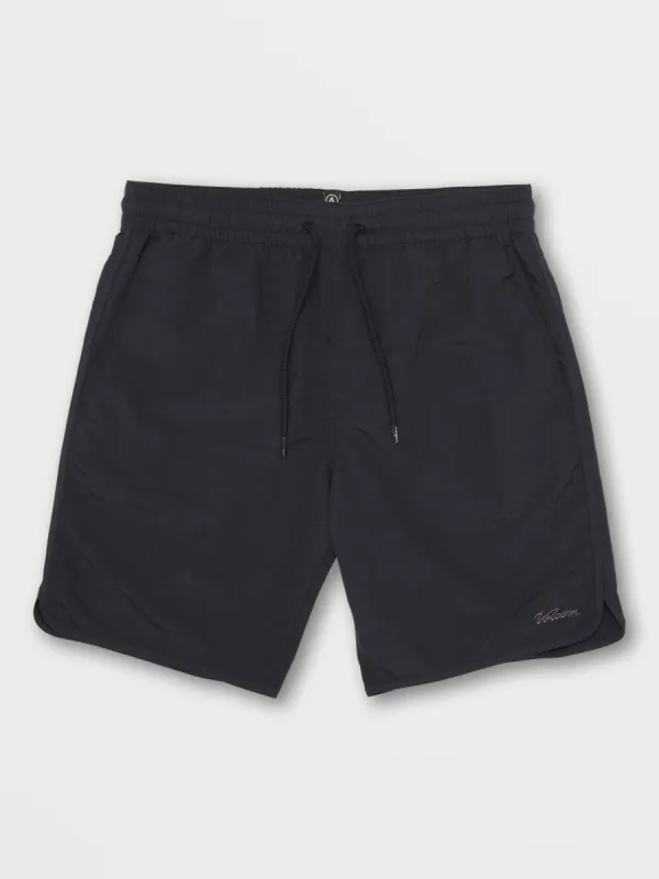 Eddison Elastic Waist Shorts - Black sold by Volcom