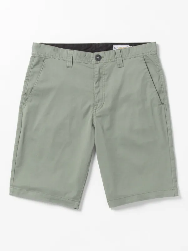 Frickin Modern Stretch Chino Shorts - Agave sold by Volcom