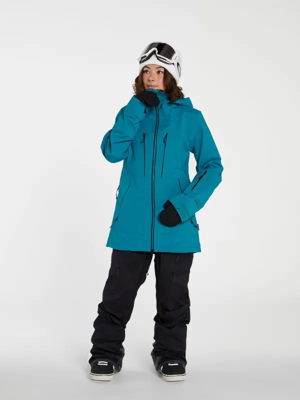 Womens VS 3L Stretch Gore Jacket - Glacier Blue (2022) sold by Volcom