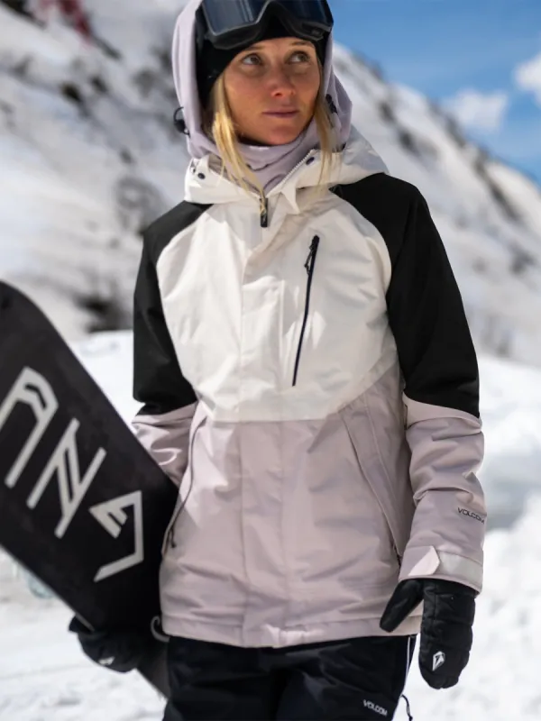Womens Aris Insulated Gore Jacket - Amethyst Smoke (2022) sold by Volcom