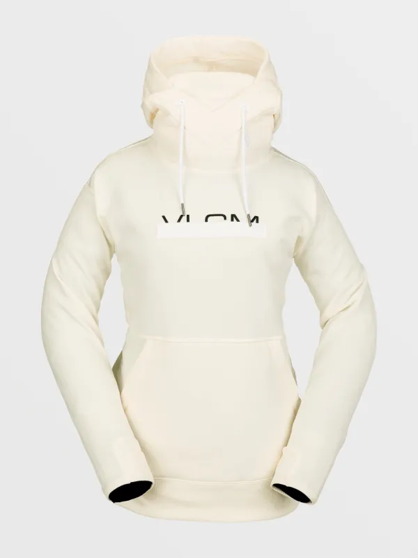 Womens Riding Hydro Hoodie - Moonbeam sold by Volcom