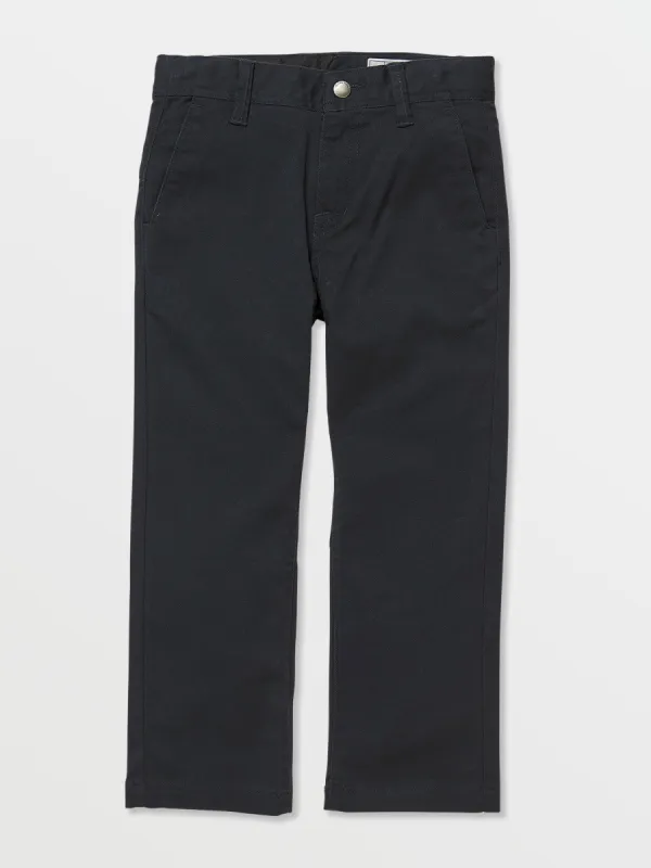 Little Boys Frickin Modern Stretch Chino Pants - Dark Navy sold by Volcom