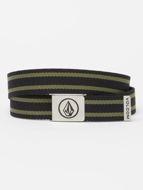 Circle Web Belt - Expedition Green made by Volcom