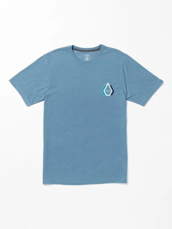 Linkfill Short Sleeve Tee - Indigo Ridge Heather sold by Volcom