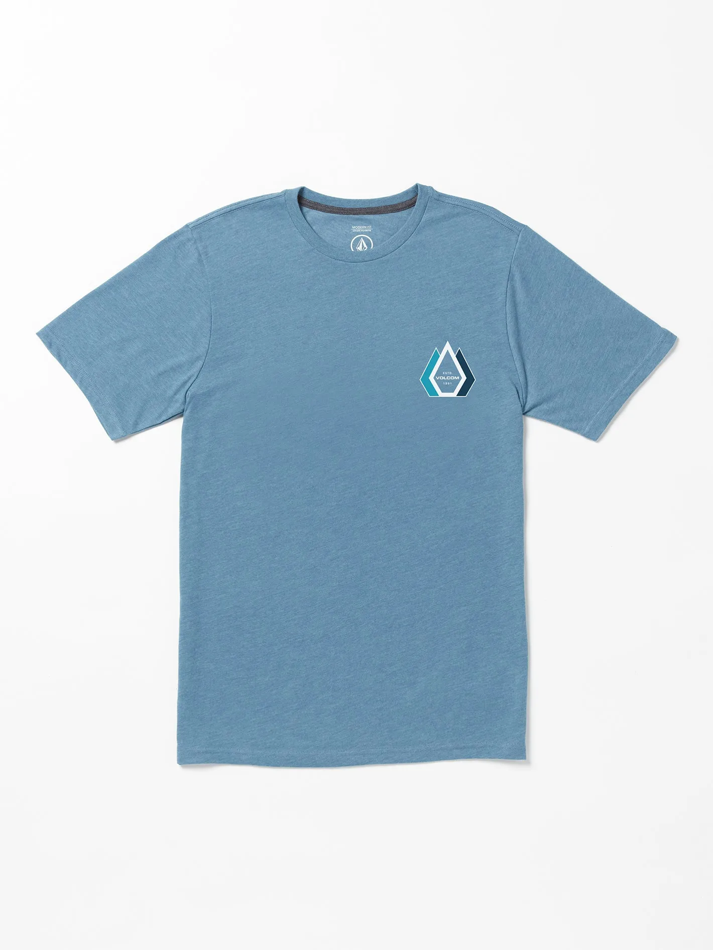 Linkfill Short Sleeve Tee - Indigo Ridge Heather sold by Volcom
