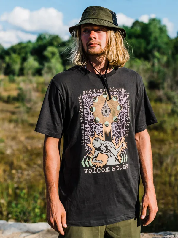 Skate Vitals Apparition Short Sleeve Tee - Vintage Black sold by Volcom