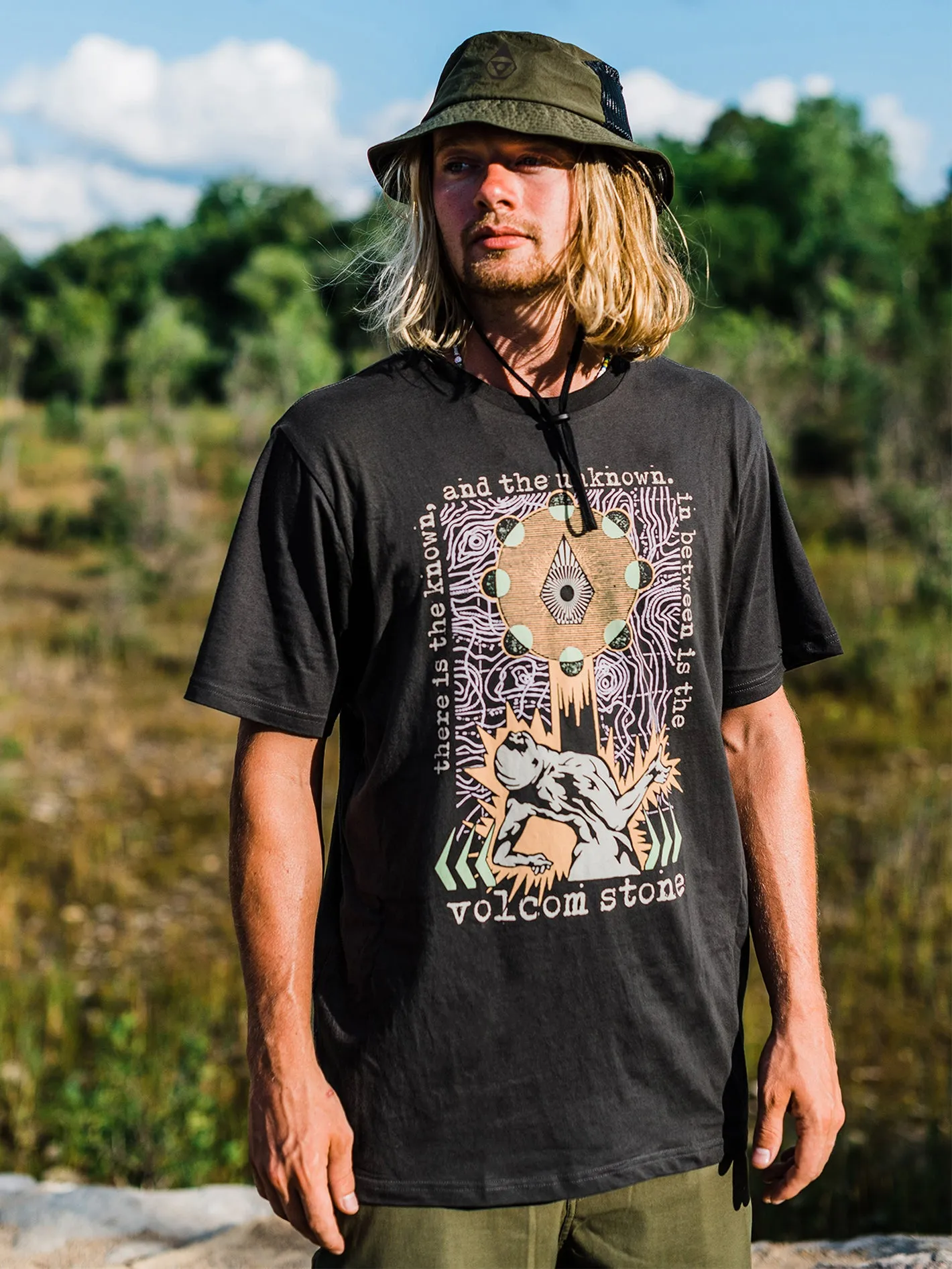 Skate Vitals Apparition Short Sleeve Tee - Vintage Black sold by Volcom