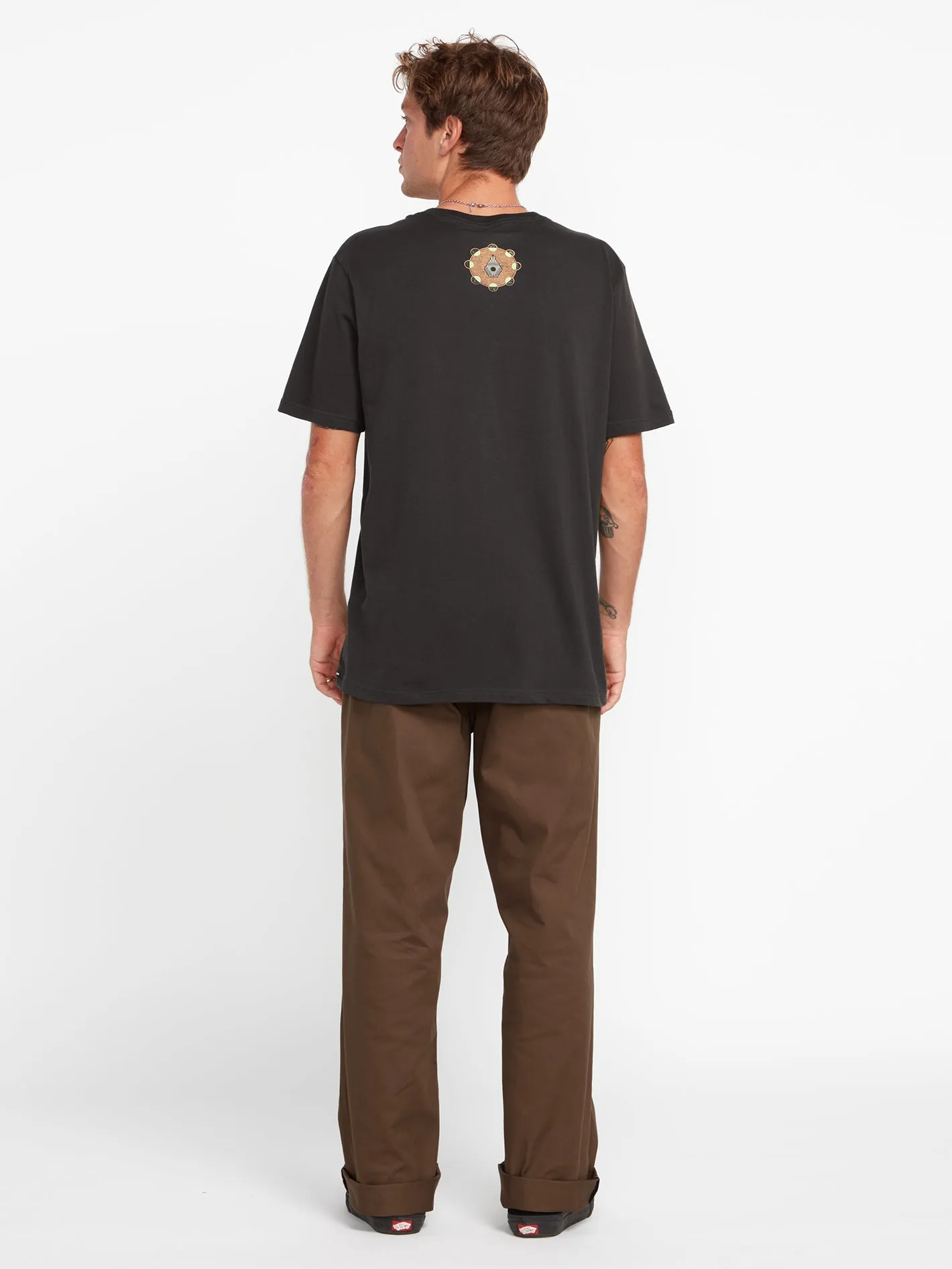 Skate Vitals Apparition Short Sleeve Tee - Vintage Black sold by Volcom product image thumbnail 4