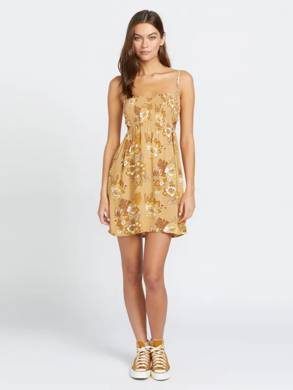 Sun Keep Dress - Tropic Yellow sold by Volcom