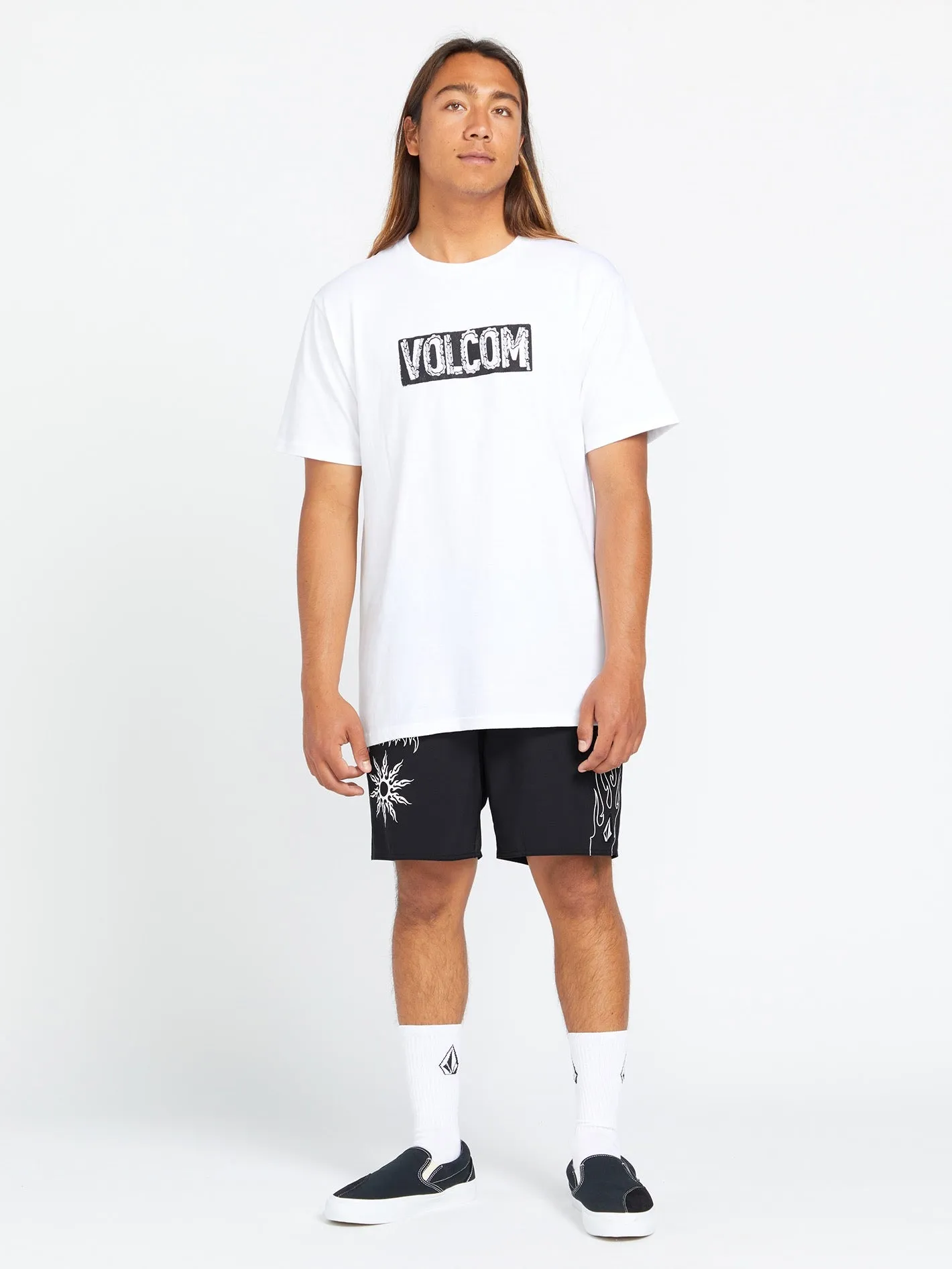 Chaindrive Short Sleeve Tee - White sold by Volcom