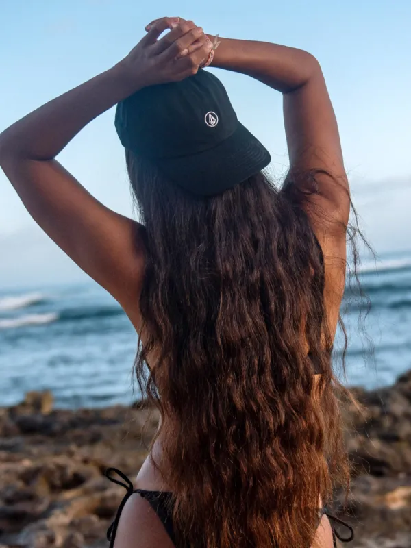 Circle Stone Dad Hat - Black sold by Volcom