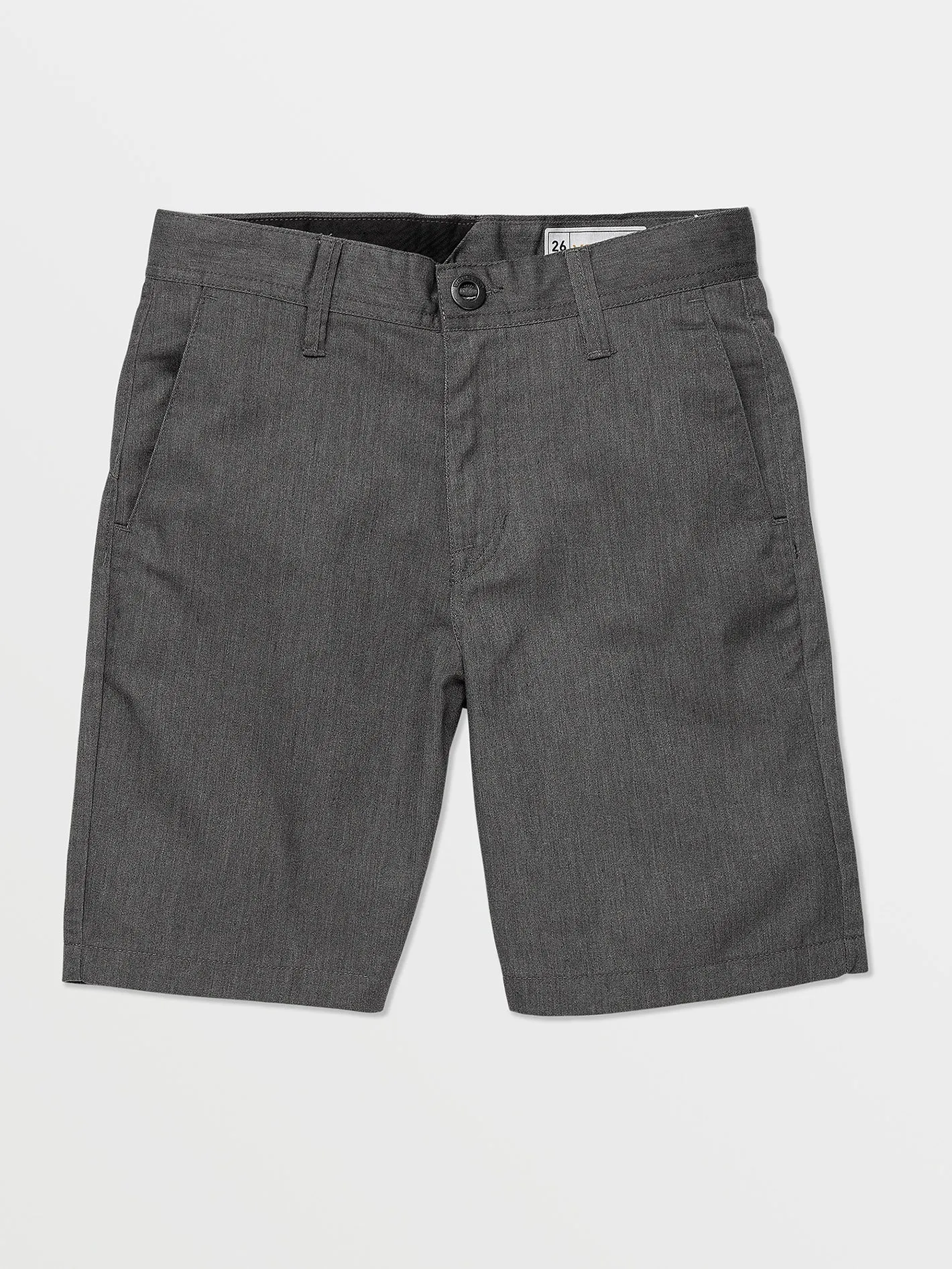 Big Boys Frickin Chino Shorts - Charcoal Heather sold by Volcom