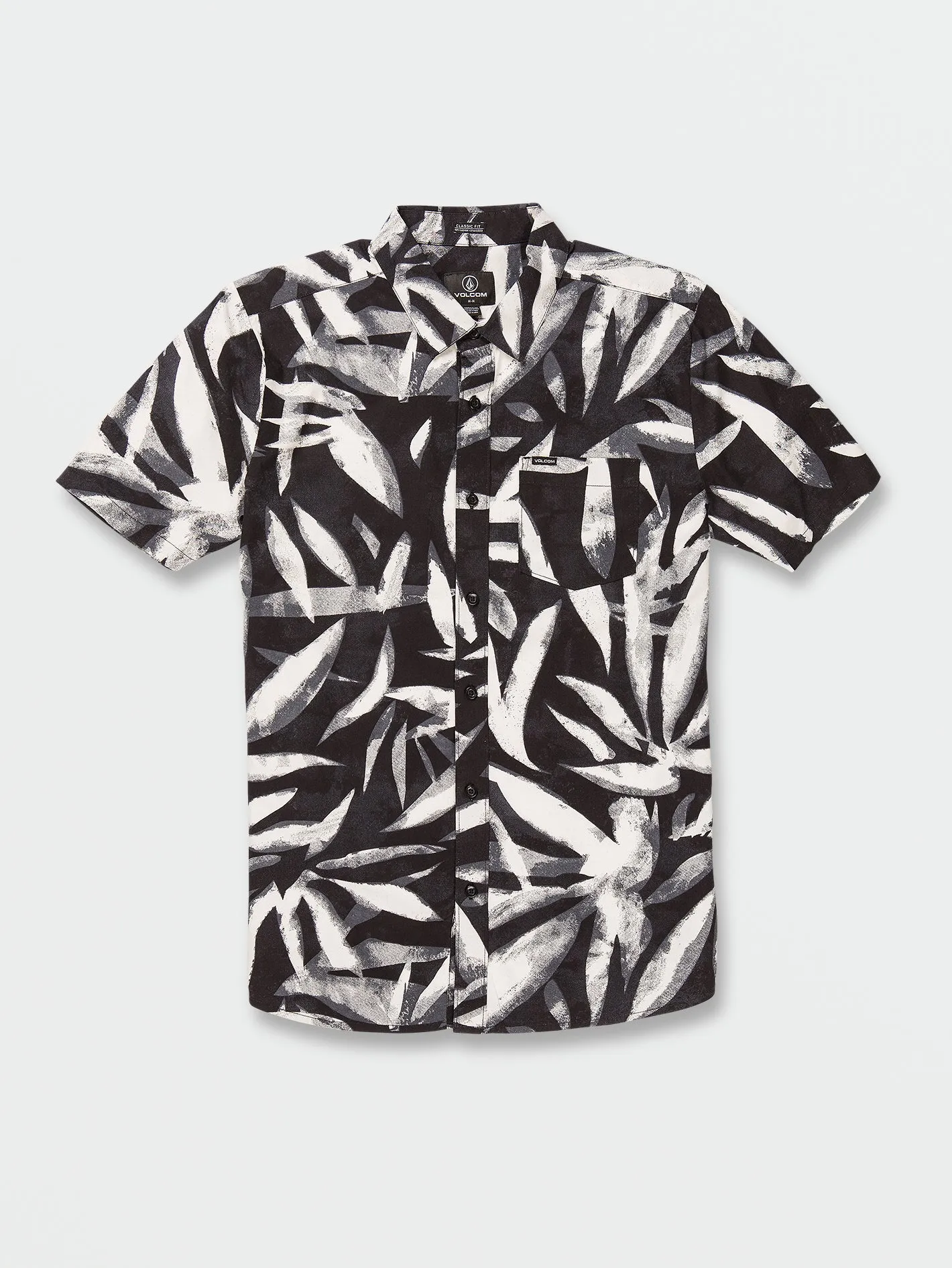 Echo Leaf Short Sleeve Shirt - Black sold by Volcom product image thumbnail 2