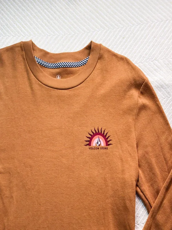 Thermality Long Sleeve Shirt - Bronze sold by Volcom