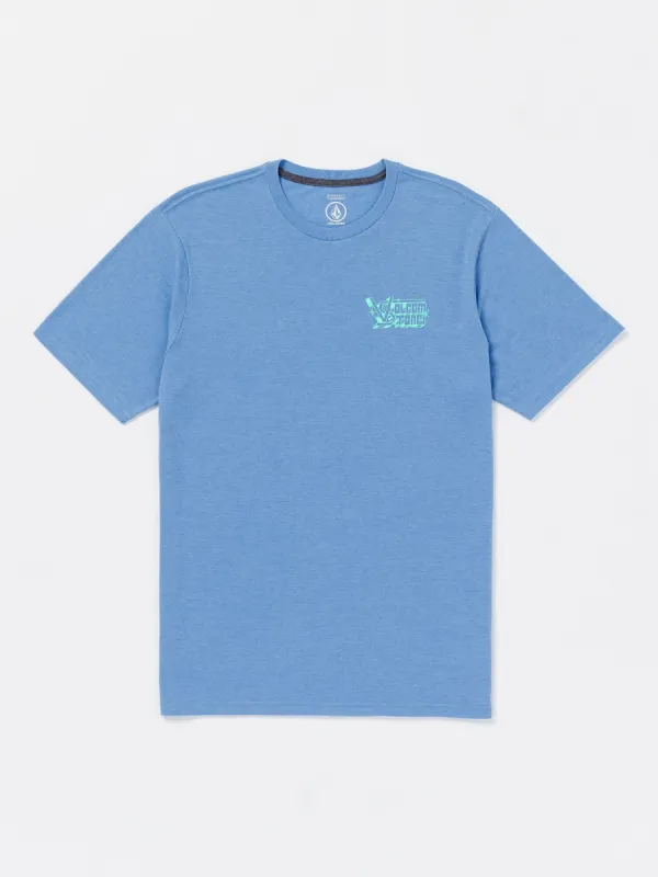 Whoops Short Sleeve Tee - Blue Bird Heather made by Volcom