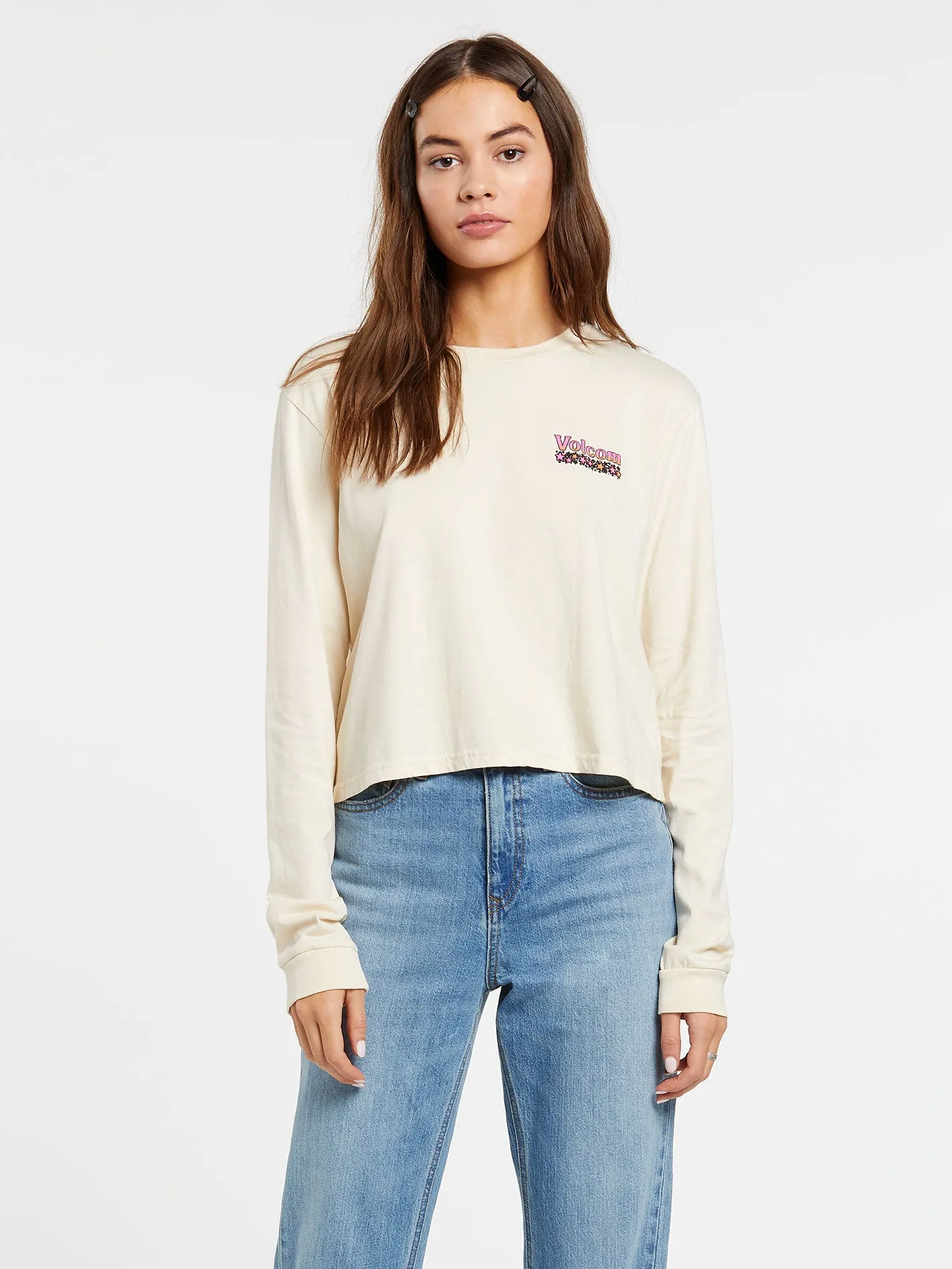 The Volcom Stones Long Sleeve - Sand sold by Volcom