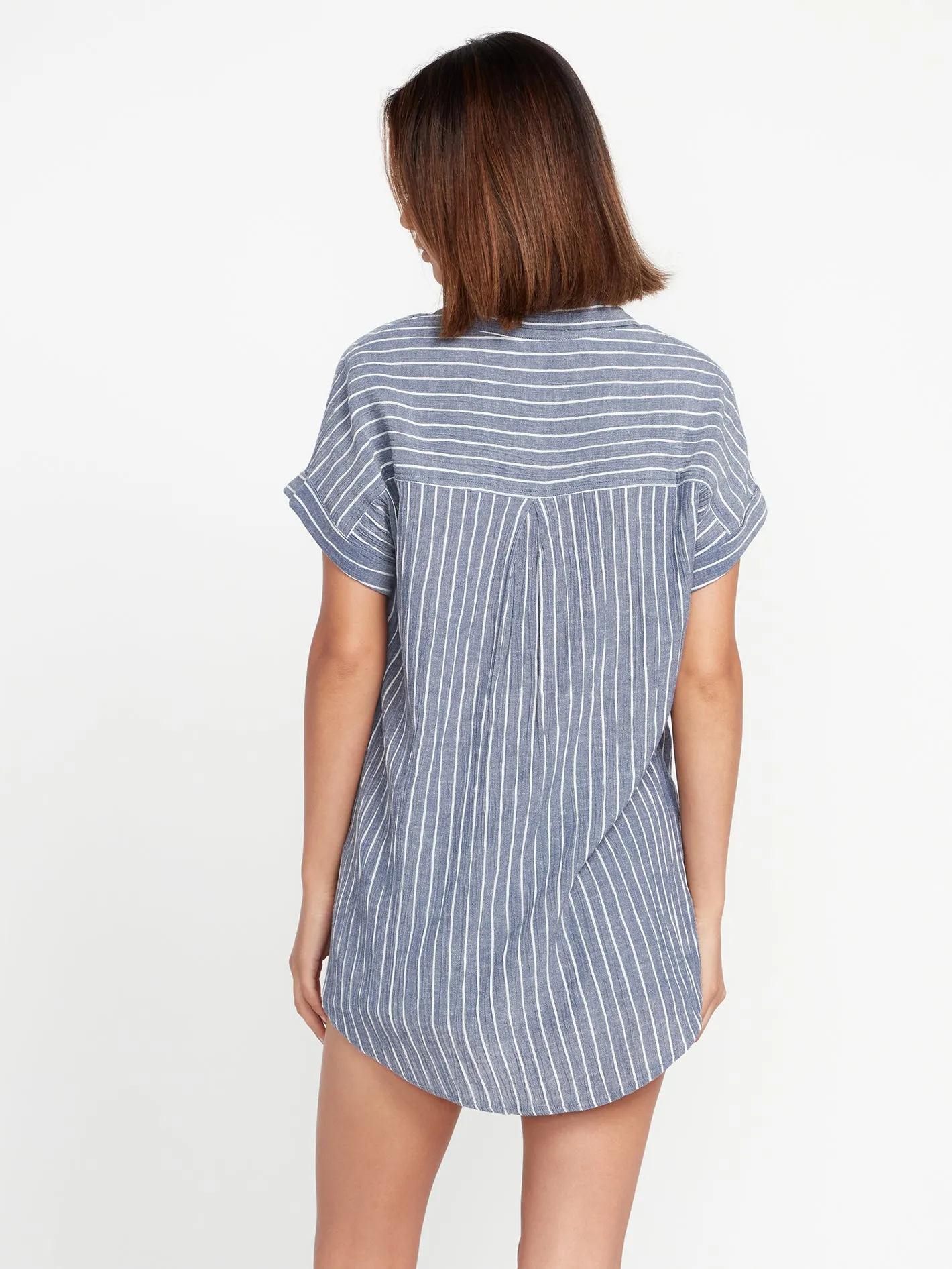 Coco Ho Sun Tunic Shirt - Navy sold by Volcom product image thumbnail 4