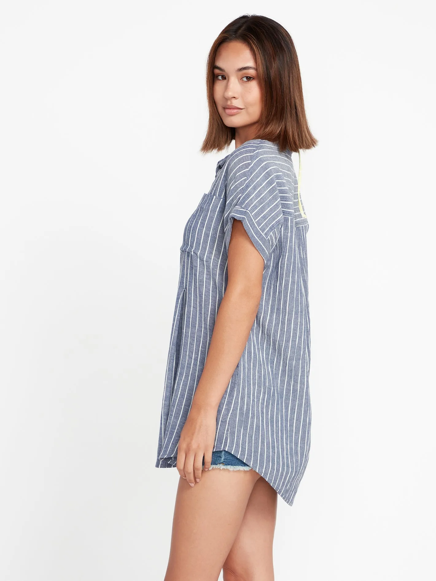 Coco Ho Sun Tunic Shirt - Navy sold by Volcom product image thumbnail 5