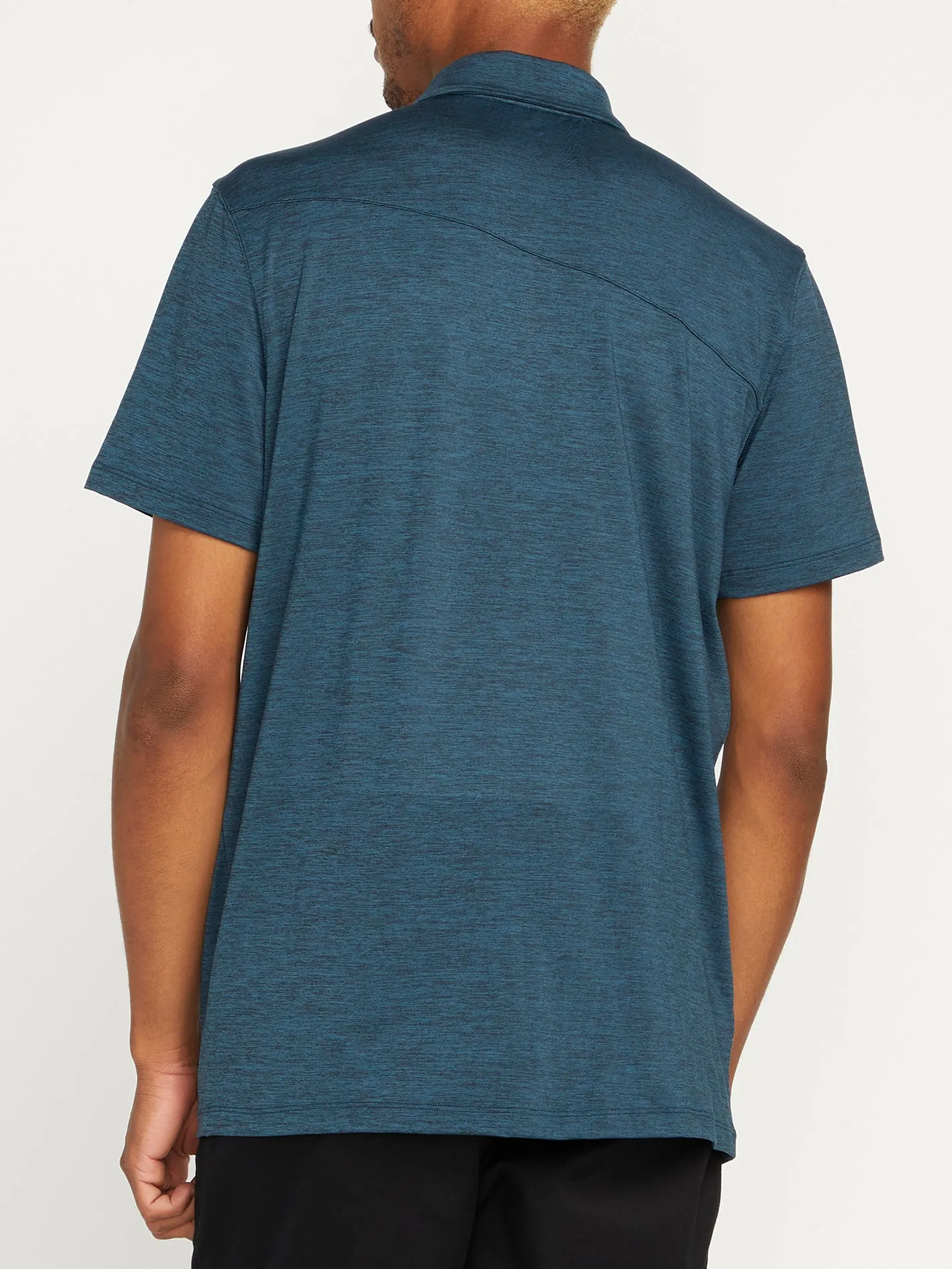 Hazard Pro Polo Short Sleeve Shirt - Cruzer Blue sold by Volcom product image thumbnail 2